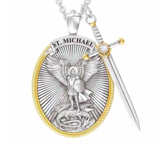 1 x St. Michael Necklace