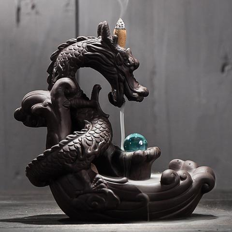 Backflow Dragon Incense Burner|incense Holders | Incense & Incense Holders | Home Fragrance | Dragon Incense Burner | Dragon Backflow Incense holder | Bryan Lim