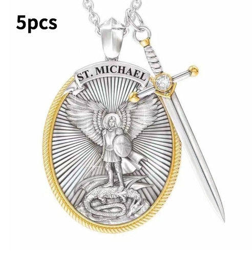 5 x St. Michael Necklace