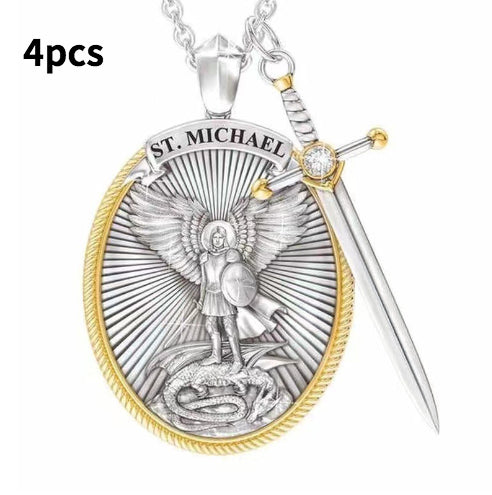 4 x St. Michael Necklace